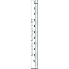 Hydrometer to sugars with thermometer